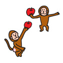 Apples and monkey